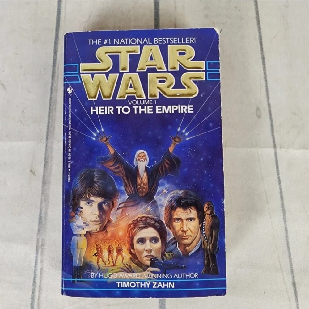 Star Wars Volume 1 Heir to the Empire Vintage 1992 Paperback Novel Timothy Zahn